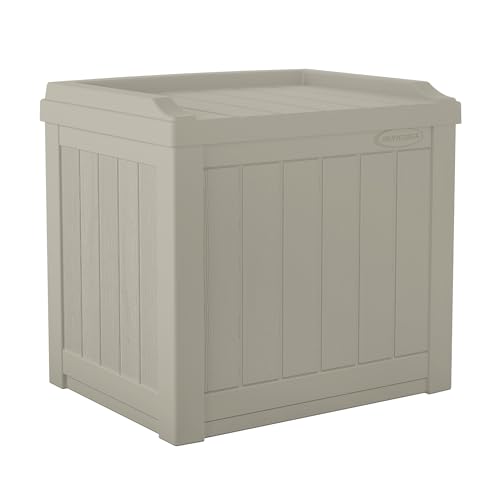 Rowlinson Suncast Florida 83L Storage Box - Light Taupe