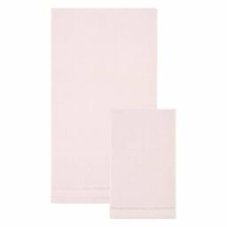 THUN Set of 2 Towels, Lilac, 100% Cotton, Country Bloom Collection, t40 x 60, 60 x 100 cm