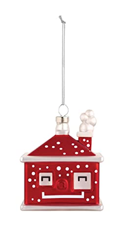 Massimo Giacon,Marcello Jori Alessi Christmas Ornament in Blown Glass. Hand-Decorated, Multicolour, One Size