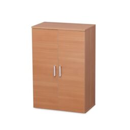 Iris Ohyama Shoe Cabinet, Shoe Cabinet storage, Wooden Shoe Cabinet, Shoe storage cabinet with 2 doors and shelves, Modular & Design, Entry, Bedroom, 35x60x90, SR-6035, Light Brown
