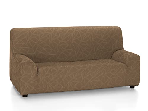Martina Home Madeira 4 Seater Elastic Sofa Cover Brown