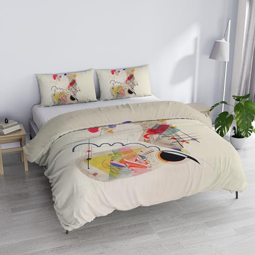 Italian Bed Linen SOGNI D'AUTORE Duvet Cover Set 100% Cotton, SD-65, Double