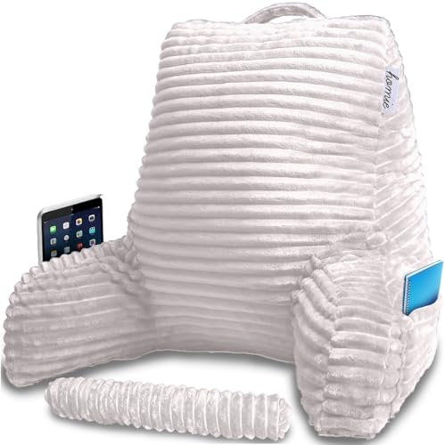 Homie Reading Pillow with Wrist Support, Has Arm Rests, and Back