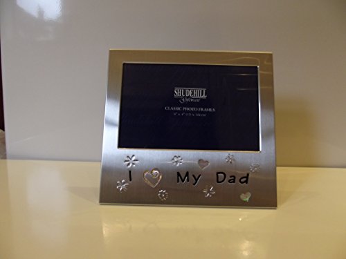 "I Love My Dad Gift Photo Frame Christmas Fathers day Birthday Occasion 6"" x 4"""