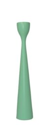 Freemover Rolf M Beech Wood Candlestick Pastel Turquoise 5.5 cm