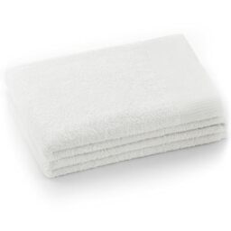 AmeliaHome 70x140 cm Bath Towel 100% Cotton Absorbent White Amari