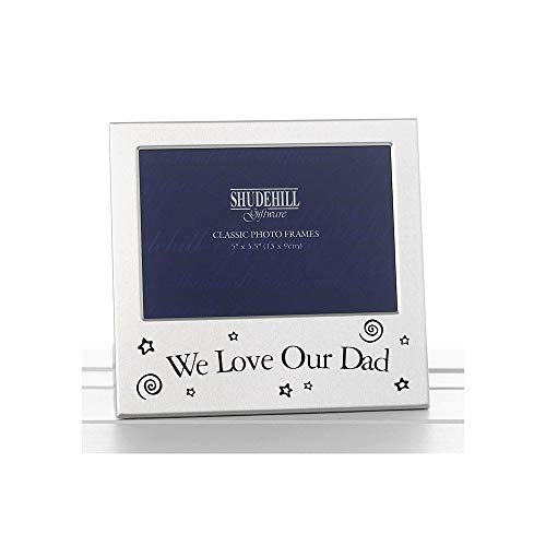 "5"" x 3"" We Love our Dad Photo Frame Occasion Gift Present 73505"