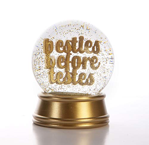Boxer Gifts Besties Before Testes Novelty Glitter Snow Globe Ornament - Funny Birthday For Friends
