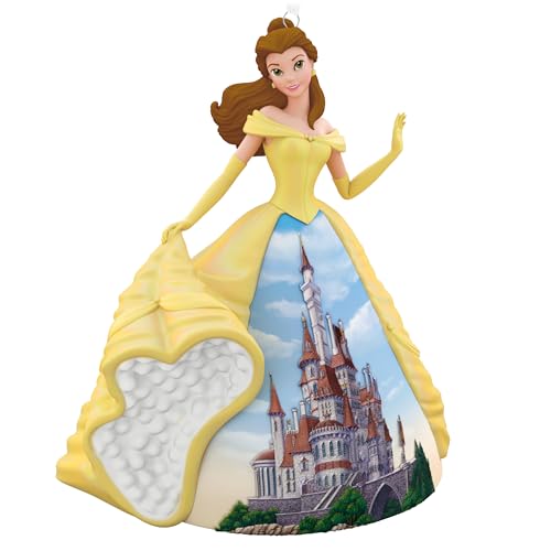 Hallmark Keepsake Disney Ornament - Beauty & the Beast Belle & Castle Design