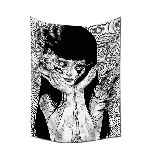 Tapestry for Bedroom Teen Girl, Funny Tapestry for bedroom aesthetic, Cute Sexy Kawaii Unique psychedelic tapestry Wall Hanging Art Tapestries for dorm