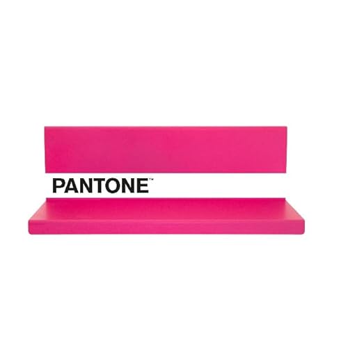 Homemania Shelfie Shelf Wall Decoration Object Holder Square with Shelves for Living Room, Bedroom, Pink, White, Black Metal, 40 x 14 x 13 cm