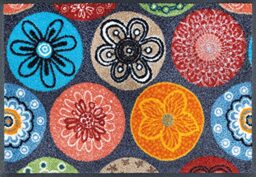 Wash&Dry Door Mat, Acrylic, Multicoloured, 40x60x0.7 cm