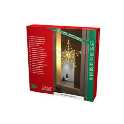 Konstsmide Christmas Lights LED Decoration/Indoor Use (IP20)/Warm White Diodes/Transparent Cable