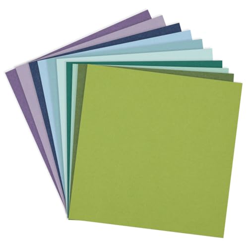 "Cool Assortment ColorWheel Cardstock 12"" x 12"" - 20 Sheets"