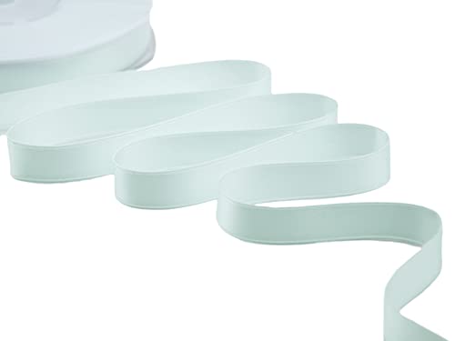 Furlanis - Double Satin Ribbon, Decoration, Gift, Christmas Packing, Wedding, Party, Made in Italy - Ice, 16 mm x 25 m