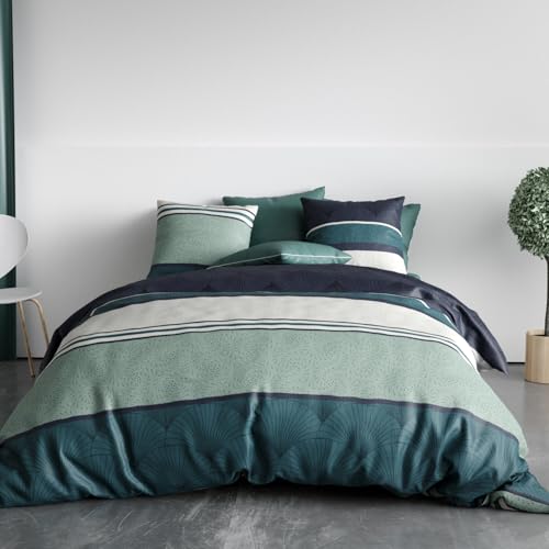 Antika Duvet Cover 240 x 220 cm + 2 Pillowcases Cotton 57 Thread Count