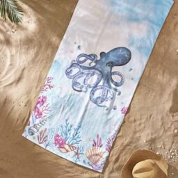 Catherine Lansfield Octopus Pair Beach Towels