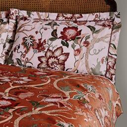 Paoletti Botanist Pillowcase Set, Russet, 50 x 75cm