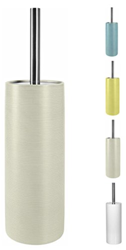 Spirella Tube Ribbed Toilet Brush, Stone