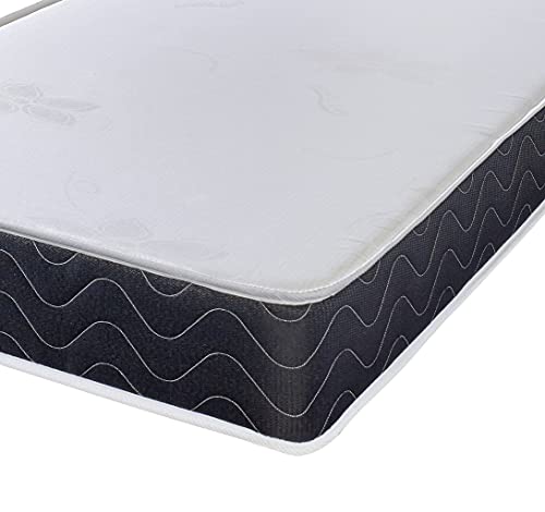 eXtreme comfort ltd Mars Hypoallergenic Memory Foam Spring Mattress - Small Single (75x190 cm) – Budget Hybrid Mattress with Stress-Free Flat Top - UK Made