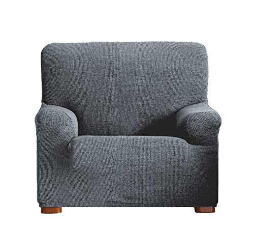 Eysa Dorian bielastic sofa cover 1 seat colour 6-grey, Chenille, 37 x 9 x 29 cm F715456
