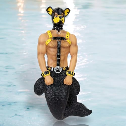 December Diamonds Pup Mask Merman Christmas Ornament 555134