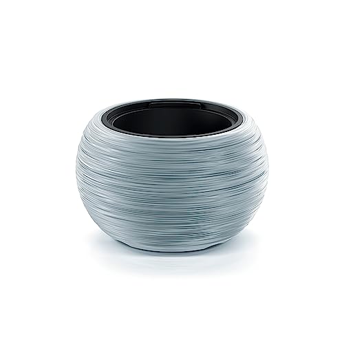 Prosperplast FURU Collection 37.8 x 37.8 x 23 cm Grey Planter with Tank 8 Litre