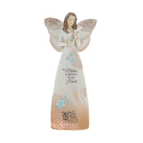 Pavilion Gift Company 19043 Light Your Way Memorial Mother Angel Figurine, 9-Inch