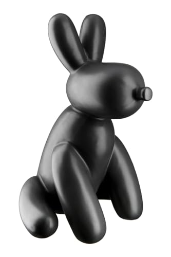 GILDE Decorative Figurine, Ceramic, Black, Höhe 25 cm