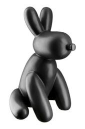 GILDE Decorative Figurine, Ceramic, Black, Höhe 25 cm