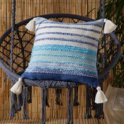 Drift Home - Grayson Outdoor - Eco-Friendly Cushion Cover - 43 x 43cm in Blue