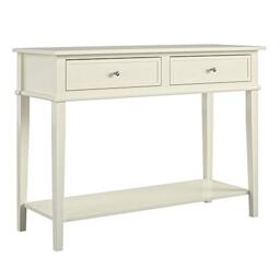 Ameriwood Franklin Console Table White
