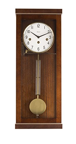 Hermle Wall Clock, Wood, 1, 57cm x 22,5cm x 13 cm (70989-030341)