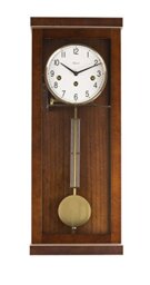 Hermle Wall Clock, Wood, 1, 57cm x 22,5cm x 13 cm (70989-030341)
