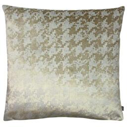 Ashley Wilde Nevado Cushion Cover, Viscose, Polyester, Sand/Mocha