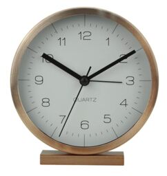 Technoline Alarm Clock, Metal, Copper, 149 x 156 x 42 mm
