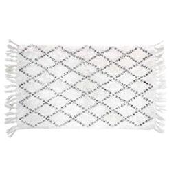 Douceur d'Intérieur Bath mat, Cotton, White, 50 x 80 CM