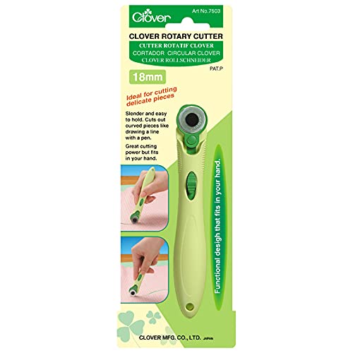 Clover Soft Cushion Rotary Cutter: 18mm, Green, 1