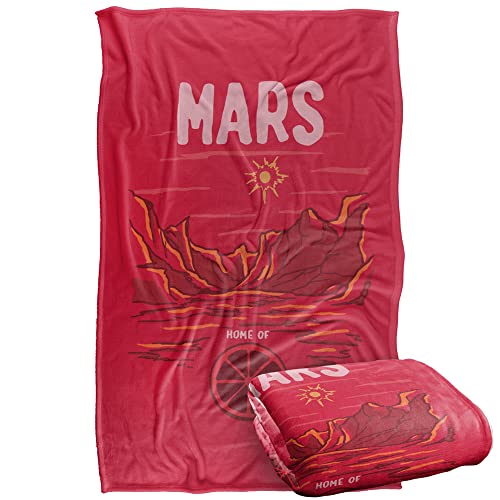 Martian Manhunter The Mars Silky Touch Super Soft Throw Blanket 91 x 147 Cm