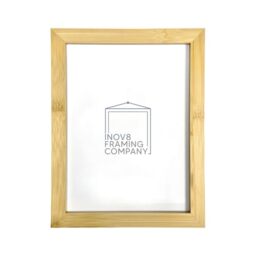 INOV8 Photo Frame Bamboo Natural 8x6 (6x4 App)