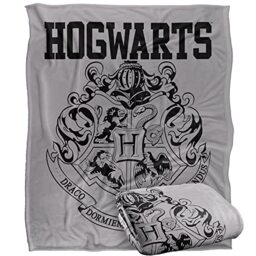 HARRY POTTER Hogwarts Athletic Officially Licensed Silky Touch Super Soft Throw Blanket 152 x 127 cm