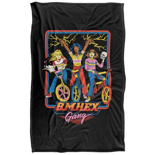 Steven Rhodes B.M.Hex Gang Silky Touch Super Soft Throw Blanket 91 X 147 Cm