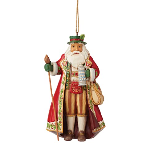 Enesco Jim Shore Heartwood Creek German Santa Christmas Ornament 6009461