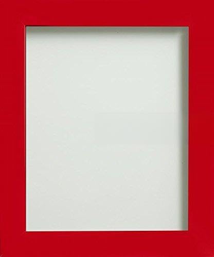Frame Company Candy Range 10 x 8-Inch Plastic Picture Photo Frame, Crimson/Red