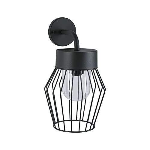 Paulmann 94736 Outdoor luminaire wall luminaire Lanka seawater Resistant IP44 205x237 mm max. 40W 230V Anthracite Aluminium lamp not Included E14