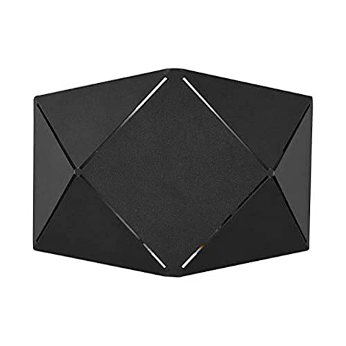 Trio Leuchten Zandor Wall Light Metal Wall Light 18 cm matt Black