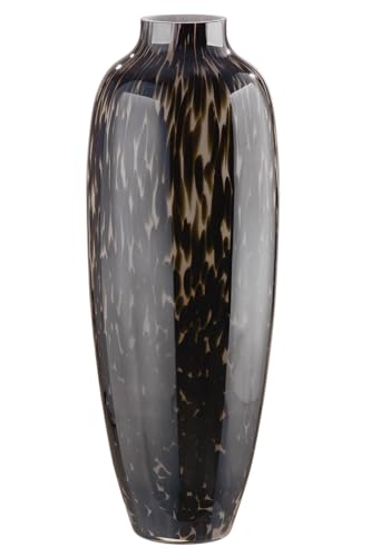 GILDE Vase Africa Glass Brown Height 61.5 cm Diameter 23 cm Decoration Home Accessory Gift Living Room