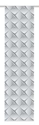 HOME FASHION Panel Blind Digital Print Decorative Fabric, Polyester, Grey, 0.2 x 60 x 245 cm