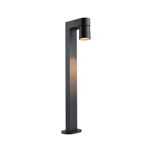 Paulmann 94823 LED Bollard Light Kimu Insect-Friendly IP44 822mm 2200K 7.8W 500lm 230V 70° Anthracite Aluminium Outdoor luminaire