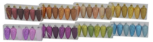 Christmas Gifts Shaped 41887 Christmas Decoration with Pine with 6 Assorted Set of 8